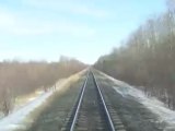 Voyage en train dans les Rocheuses - Alberta, Canada