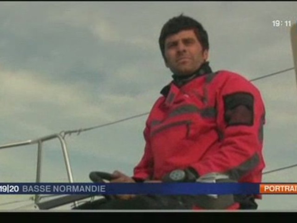 Solitaire du Figaro - Nicolas Jossier sur France 3 Normandie