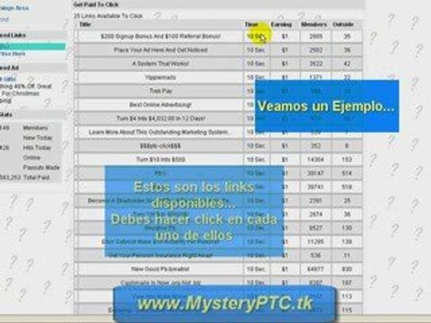 SUPER PTC MILLONARIA. Gana 1 dolar por click PTC - Ganar din