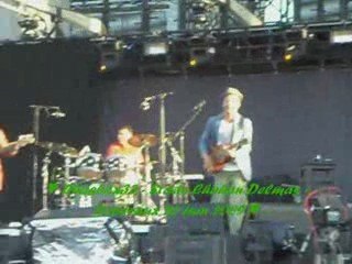 Christophe maé 1ere partie de Johnny Hallyday 20/06/09