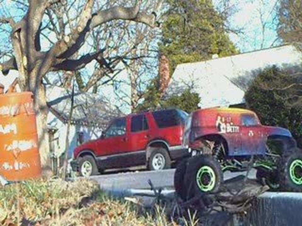 just playin out front of house