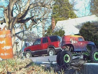 just playin out front of house