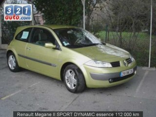 Occasion Renault Megane II CAGNES SUR MER