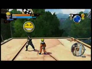 Naruto RoaN - наруто и каратист на крыше