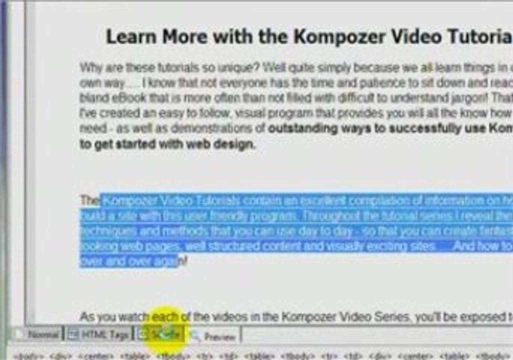 Tip1 Kompozer Nvu Tips And Tricks For Kompozer-Nvu