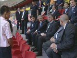 Cumhurbaşkanı Gül, Pekin Olimpiyat Stadını Gezdi