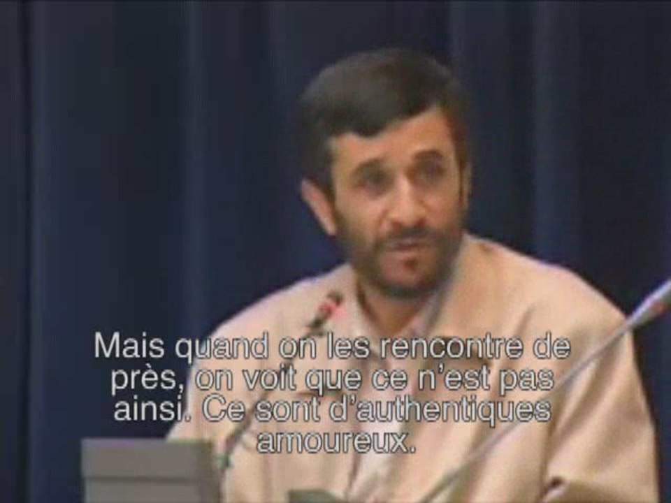 Video clandestine sortie d'Iran: Ahmadinedjad sans masques