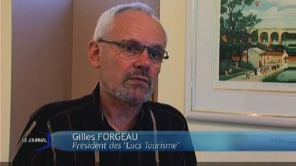 Raphaël Toussaint inaugure la Galerie des Lucs