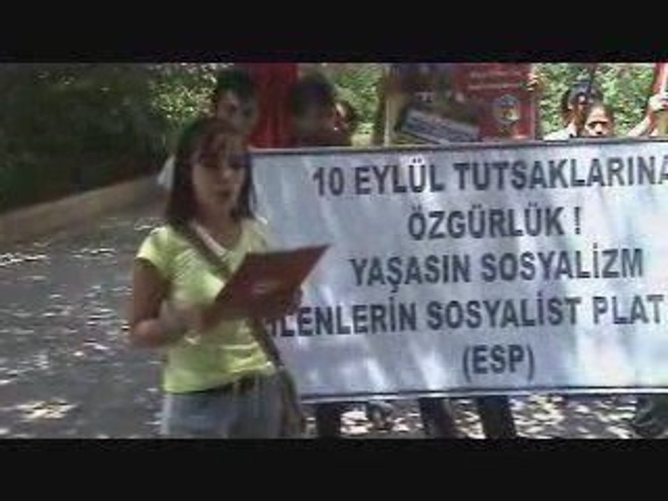 Ezilenlerin Sosyalist Platformu'nun Basın Açıklaması