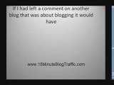 Blog Commenting - A Great Traffic Strategy