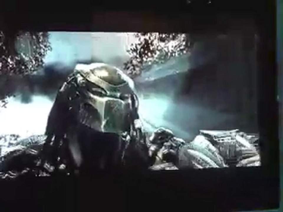 ALIEN VS PREDATOR - DEMO GAMEPLAY - E3 2009 - PS3 - part1