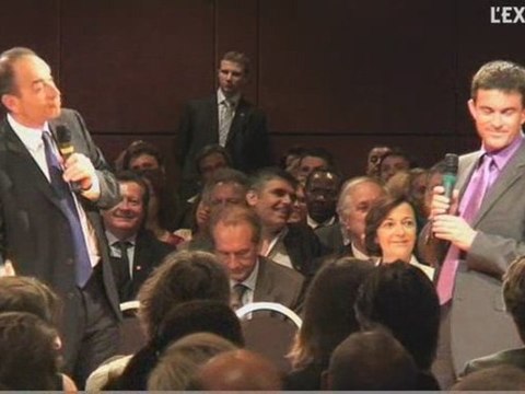 Quand Raffarin arbitre le duel Valls-Copé