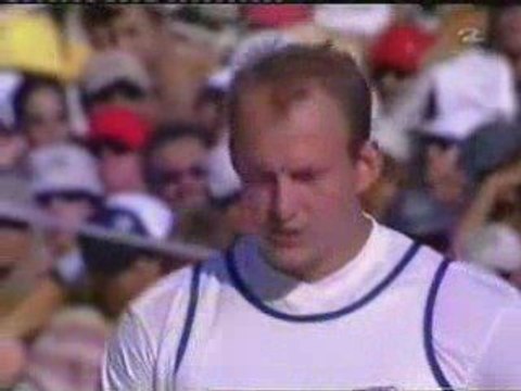 Athlé finale lancer poids homme JO Athènes 2004 partie 1