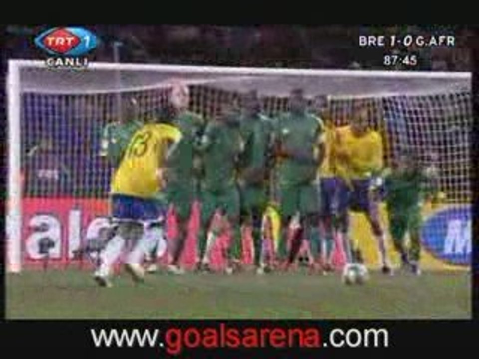 BRAZIL 1-0 SOUTH AFRICA ALVES