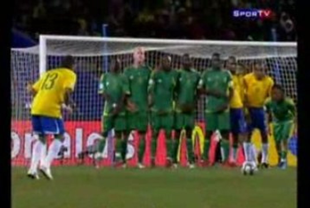 Brazil 1 vs 0 South Africa Confederations cup