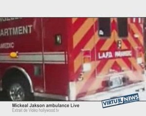 Micheal Jackson mort dead ambulance Los Angeles