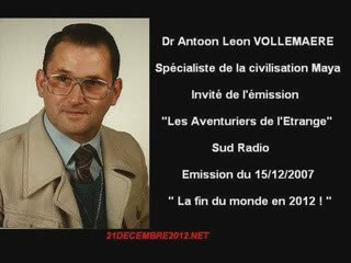 2012 : DE LA FOUTAISE SELON UN SPECIALISTE DES MAYAS (2/3)