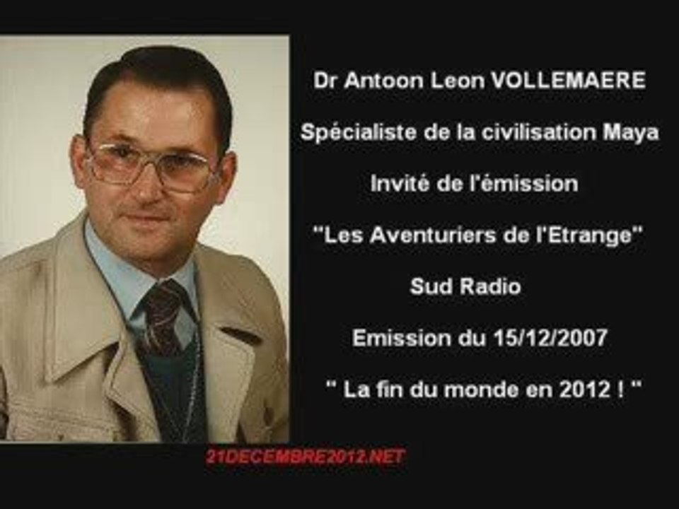 2012 : DE LA FOUTAISE SELON UN SPECIALISTE DES MAYAS (3/3)