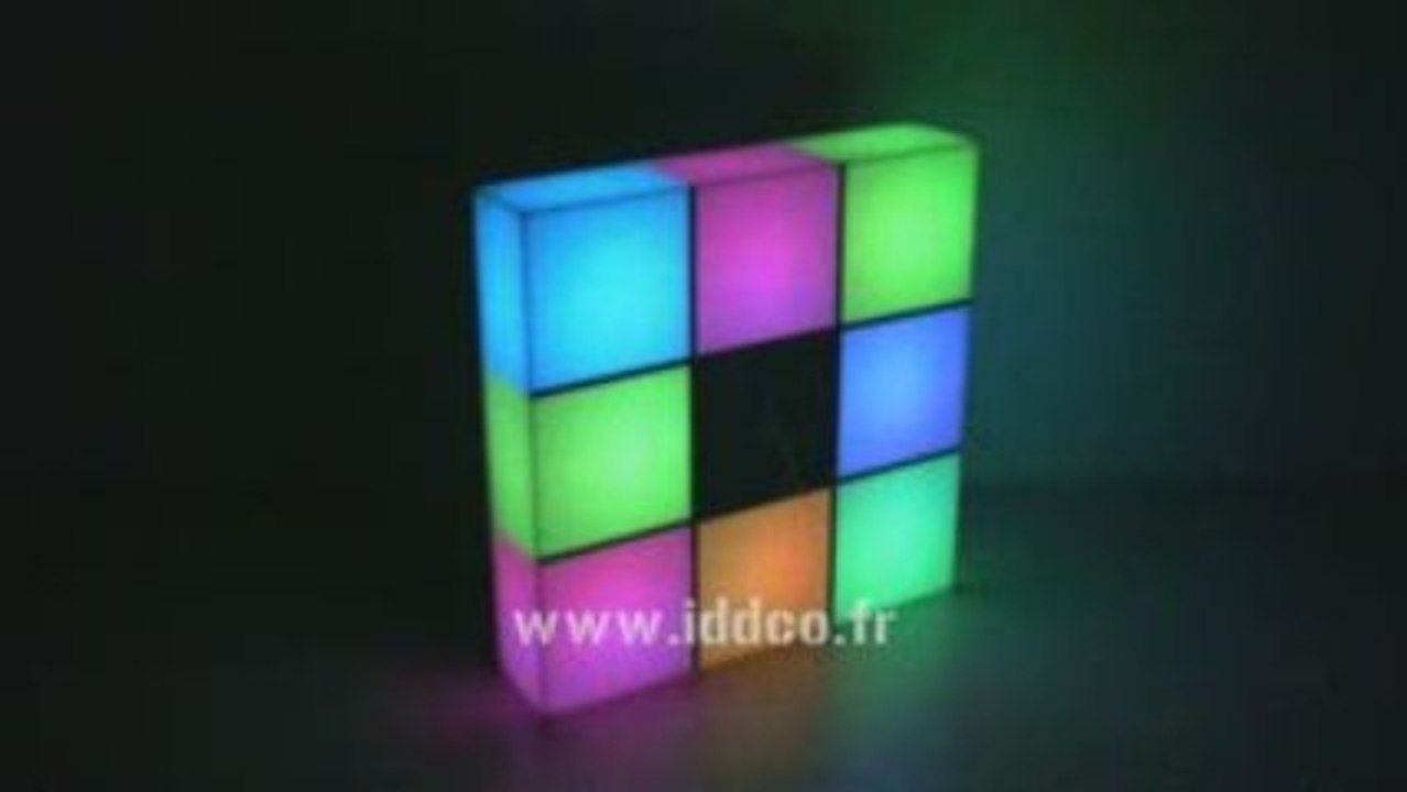 horloge lumineuse LED