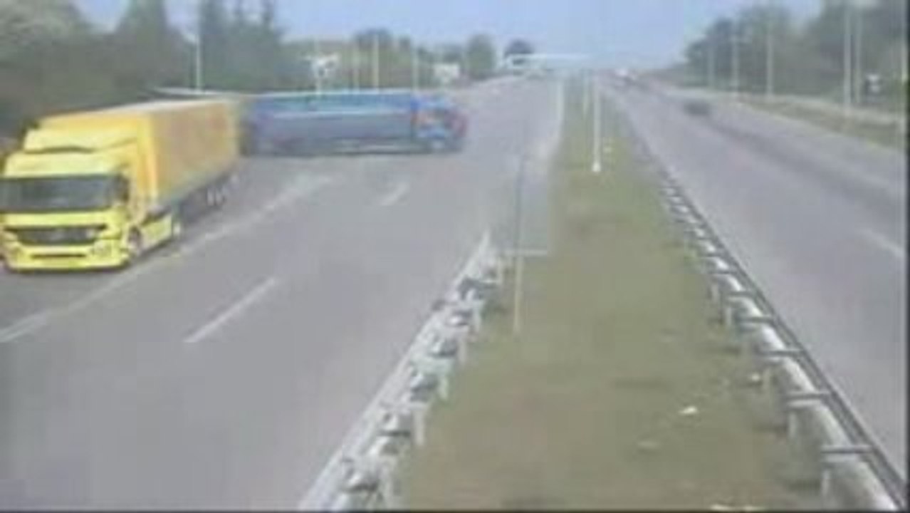 Dangereux route en italie