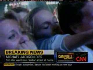 ANNONCE DE LA MORT DE MICHAEL JACKSON SUR CNN