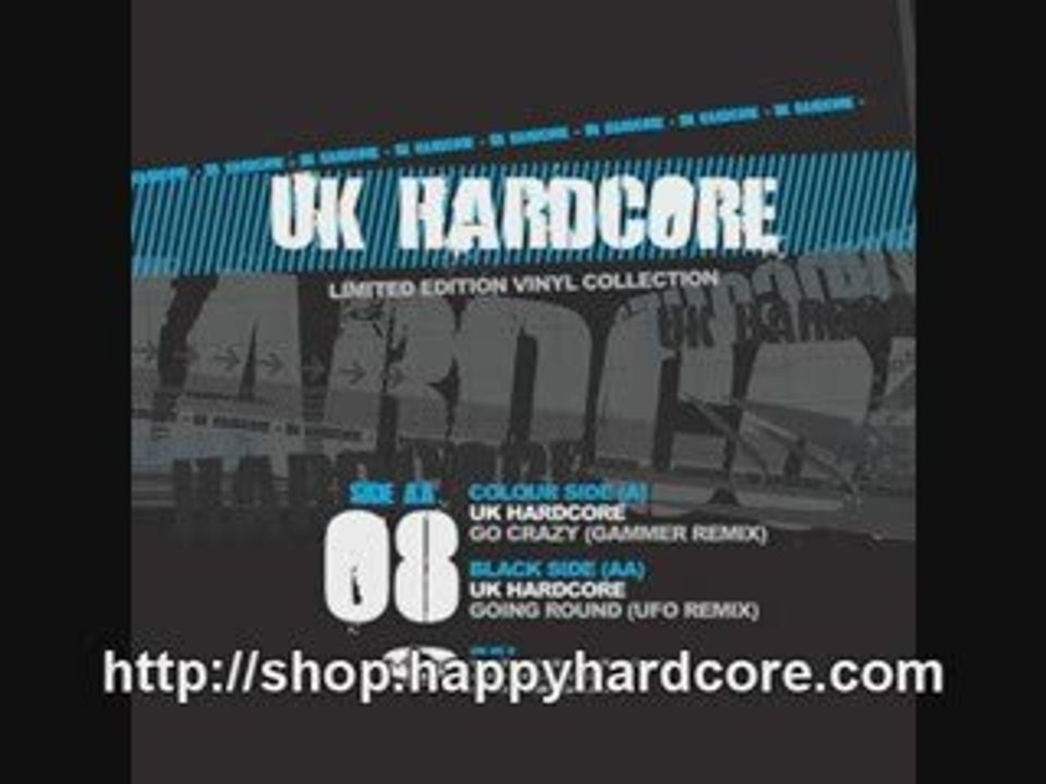 UK Hardcore - Going Round (UFO Remix), DJ vinyl record - UKH