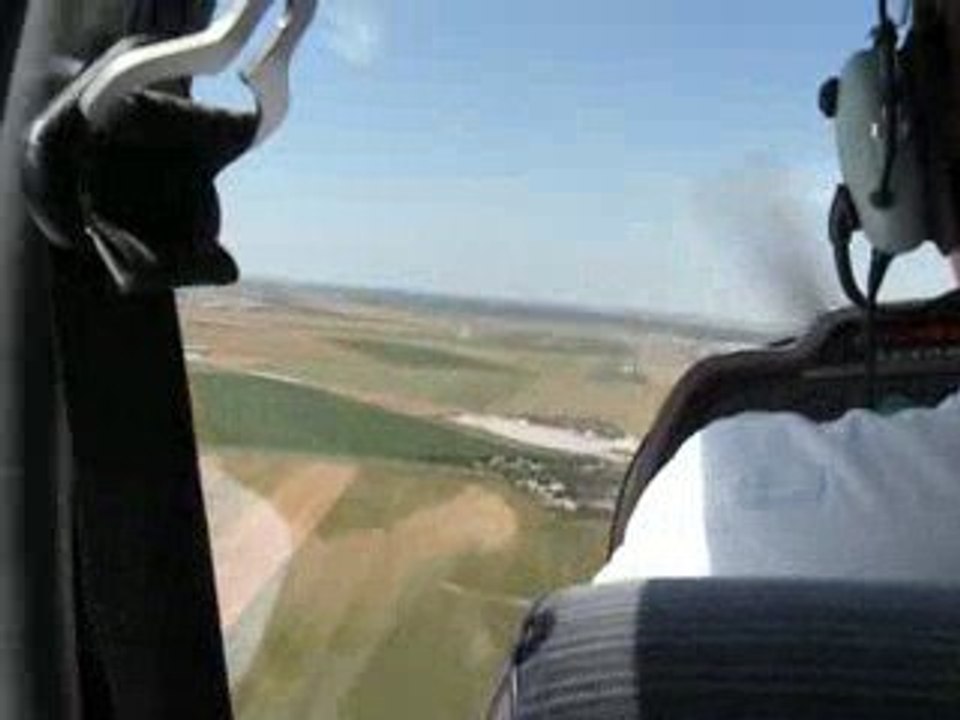 Atterrissage à Troyes par vent de travers