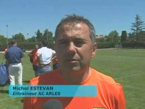 L'AC Arles déjà à l'entraînement! (Football)