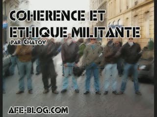 Cohérence et éthique militante (3/3)