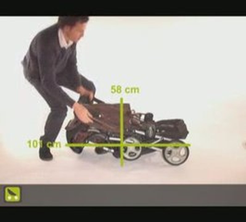 Poussette-Magazine : pliage de la Graco Stadium Duo