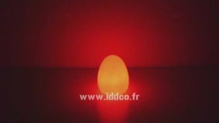 oeuf lumineux LED