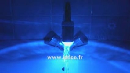 embout de robinet lumineux LED
