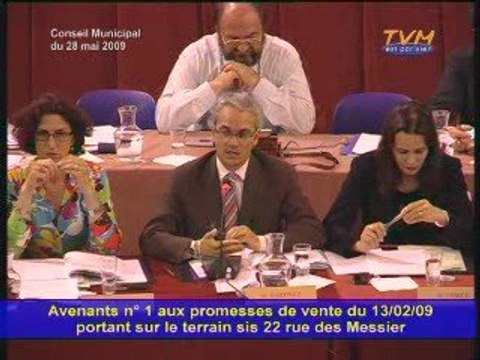 CONSEIL MUNICIPAL MONTREUIL (28/05/2009) - Question 4