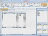 Creating Pivot Tables in Excel 2007