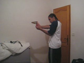 Muzzle flash after effect