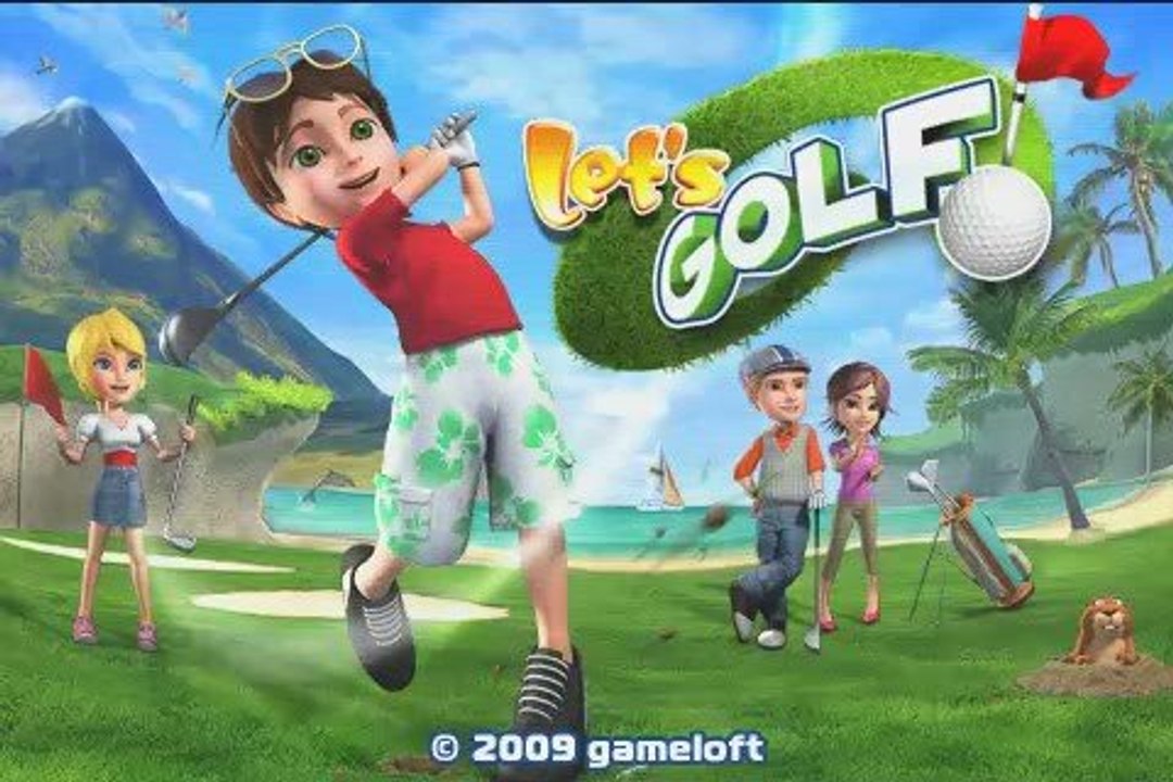 Let's Golf ! - Jeu iPhone / iPod touch Gameloft