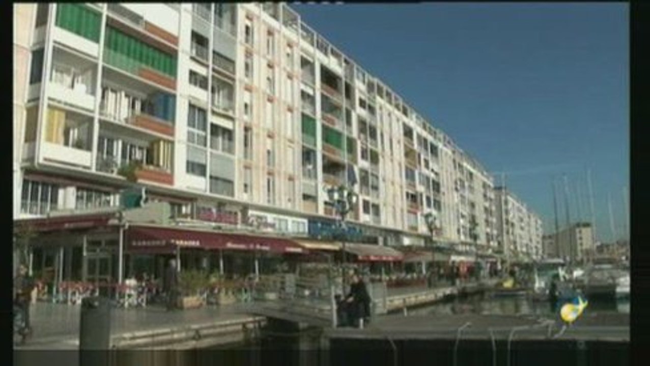 La frontale du port de Toulon