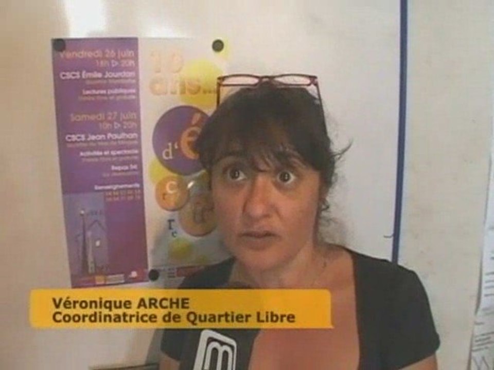 "Quartier libre" fête ses 10 ans (Nîmes)