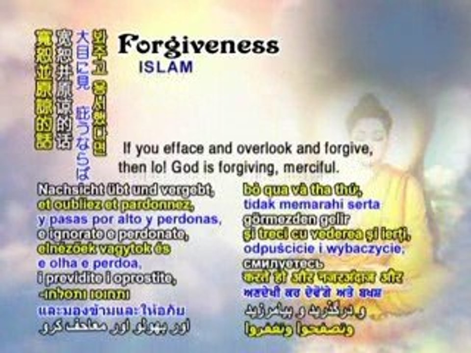 Forgiveness