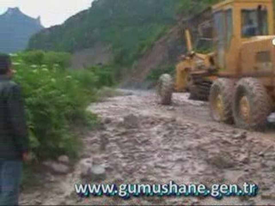 Gumushane Kurtun Ilcesinde Yagmurla Gelen Felaket
