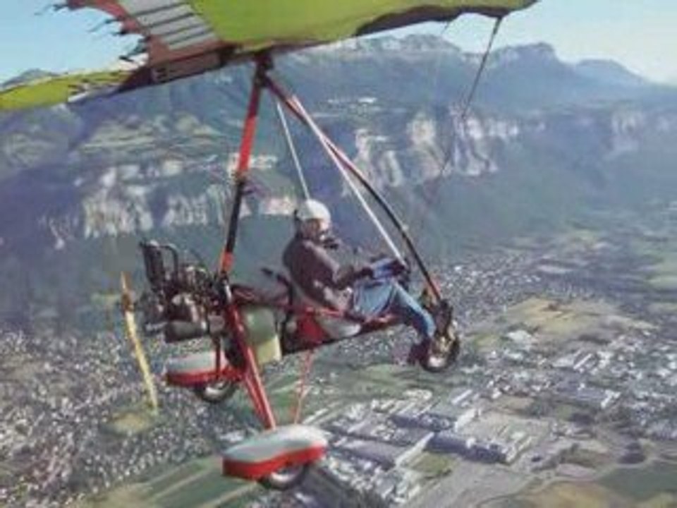 Vol en ulm pendulaire GTBI - belledone chartreuse