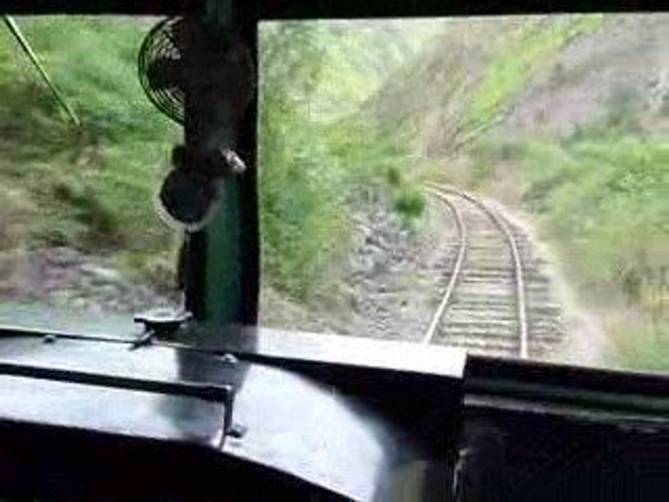 Le p´tit train de la Nariz del Diablo. Et au retour !