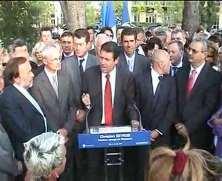 Christian ESTROSI Ministre en charge de l’Industrie