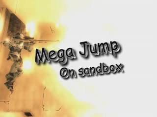 Mega jump in sandbox