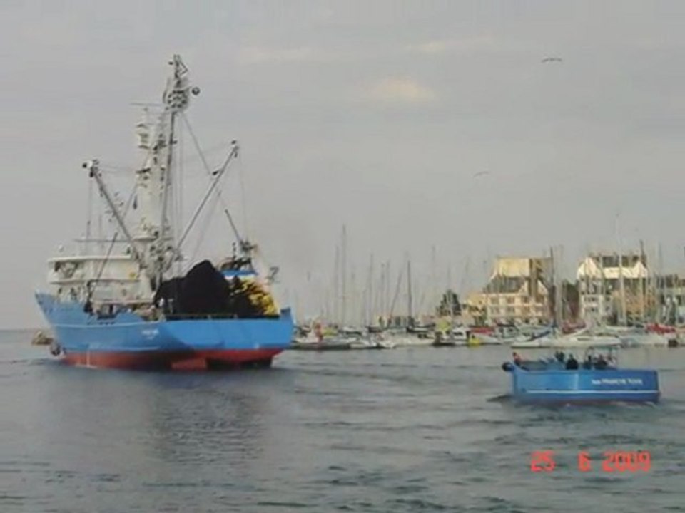 Départ du Franche Terre