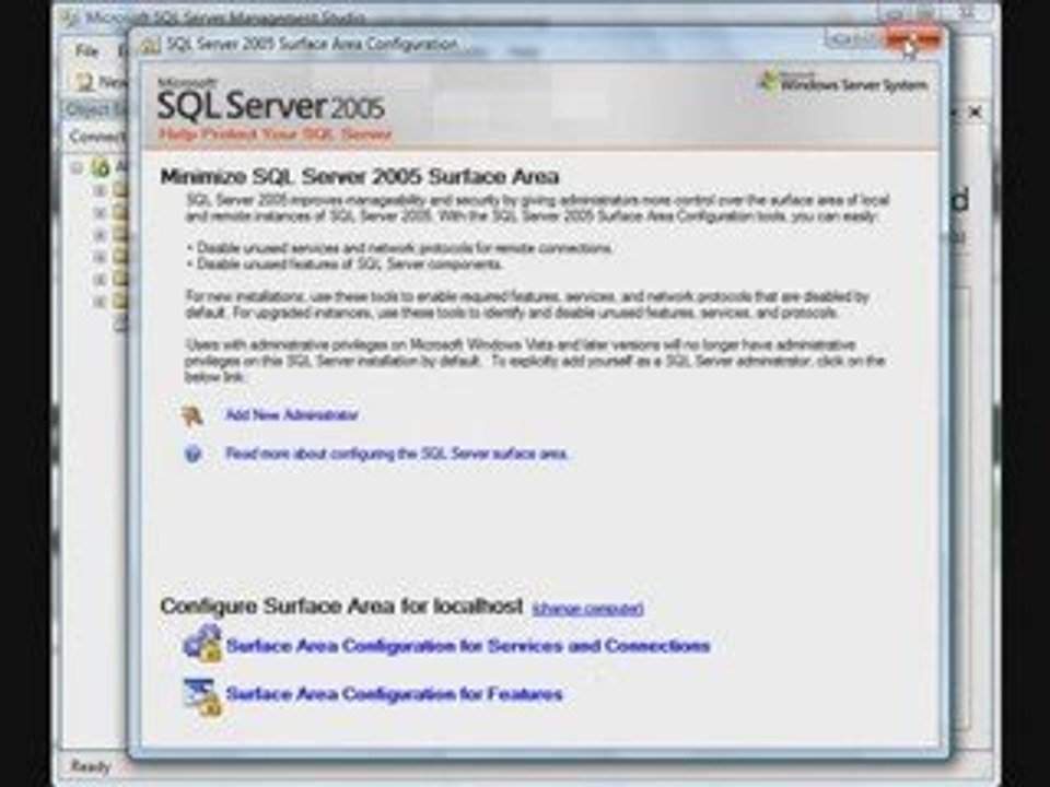 Working with Agent. We call SQL Server Agent