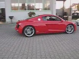 Audi R8 avec clapet d'échappement Sound