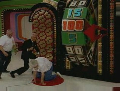 Contestant Falls on the Price Is Right