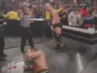 Jericho vs The Rock & Stone Cold cz2