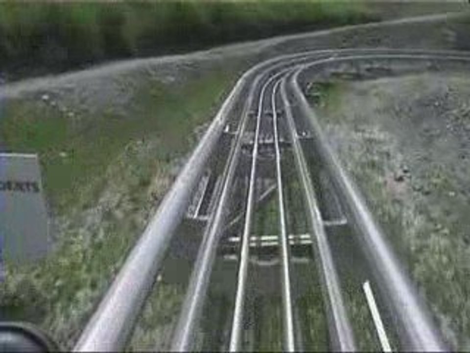 A fond sur une luge !!!